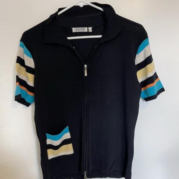 Ca-Va vintage tricot blouse - Picture 2 of 5